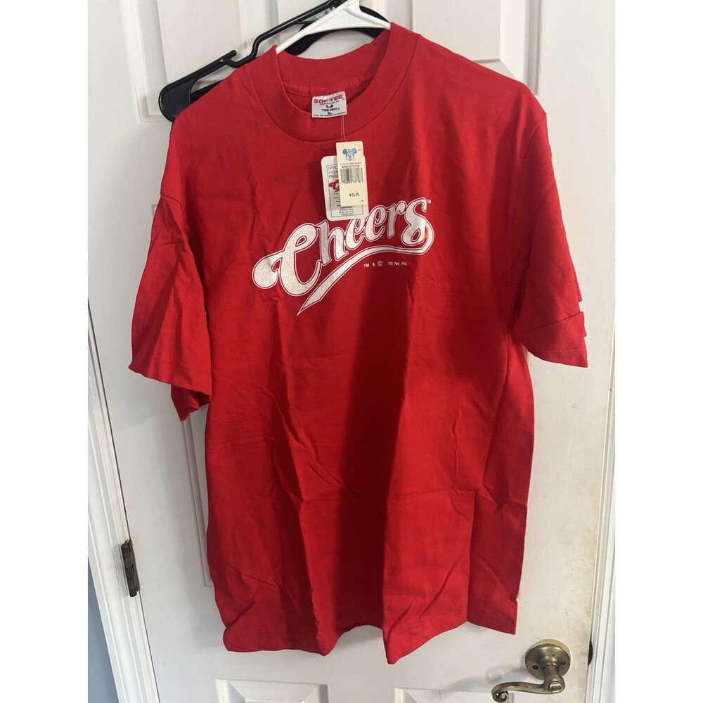 Vintage 1992 Cheers TV Show T Shirt XL New With Tags Made USA Tee Jays NOS
